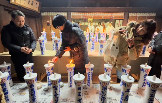 金山神社の献灯祭