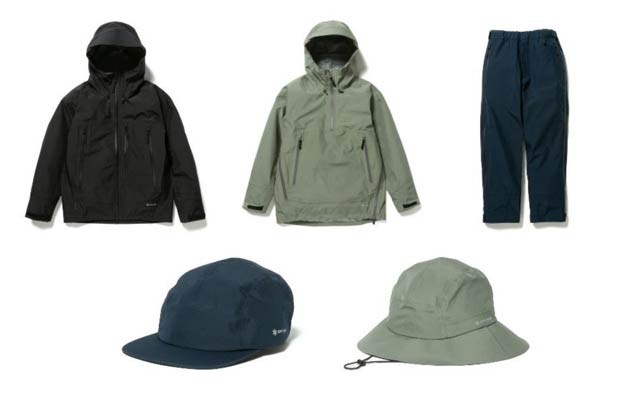 スノーピーク「GORE-TEX Rain」シリーズの2025年春夏モデル