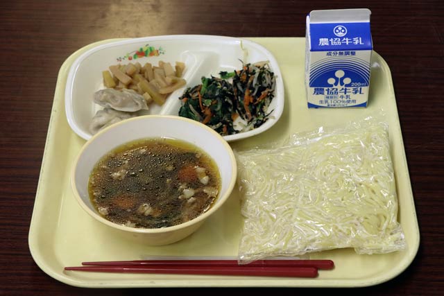 23日の給食メニュー