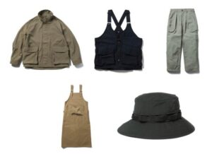 スノーピークの高難燃機能ウェア「TAKIBI Weather Cloth」シリーズの2025年春夏モデル