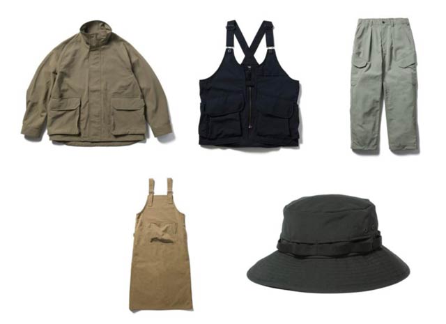 スノーピークの高難燃機能ウェア「TAKIBI Weather Cloth」シリーズの2025年春夏モデル