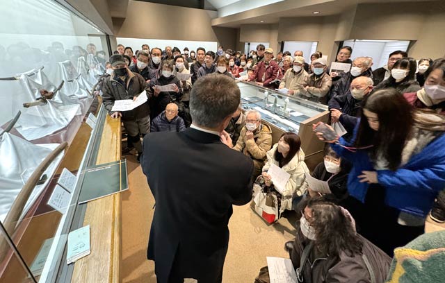 「刀剣の世界展」展示品解説会