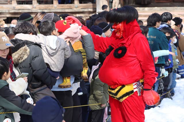 本成寺節分鬼踊り