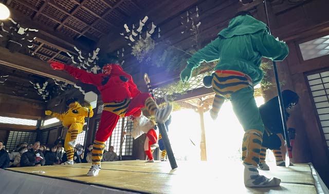 本成寺節分鬼踊り