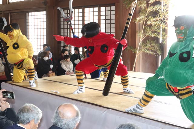 本成寺節分鬼踊り