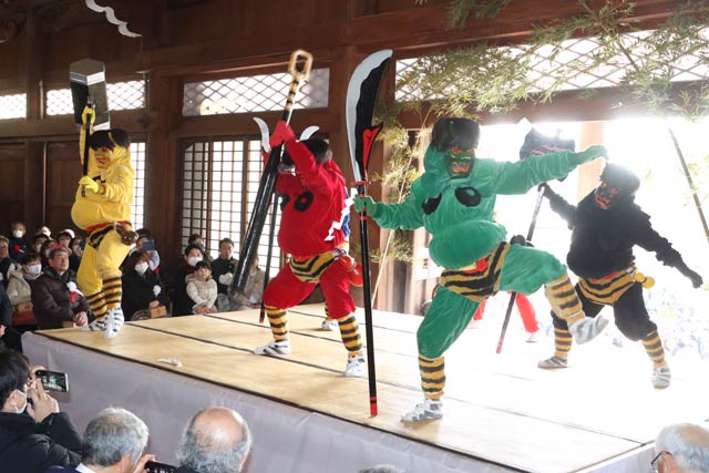 本成寺節分鬼踊り