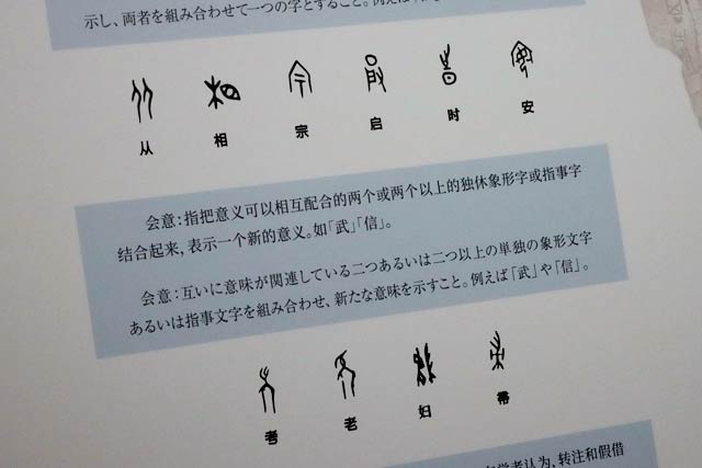甲骨文字の成り立ちの解説