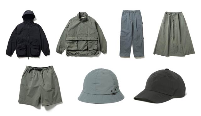 21日発売の「Nylon Tussah」シリーズ