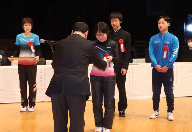 令和6年度スポーツ選手賞表彰式
