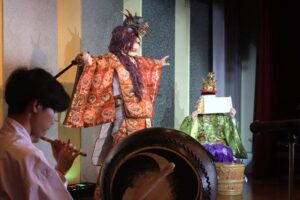 ヤマタノオロチ伝説まつりのヤマタノオロチの舞
