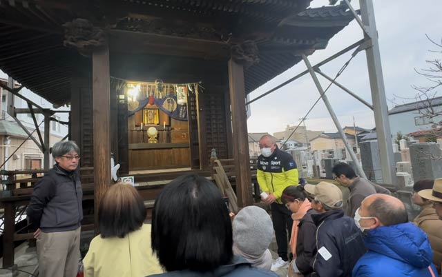 サプライズの太子堂の開帳