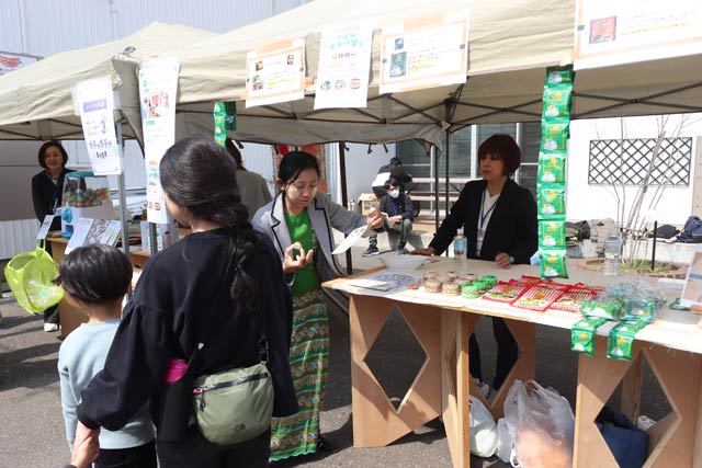 新潟県ミャンマー人支援協会の出店