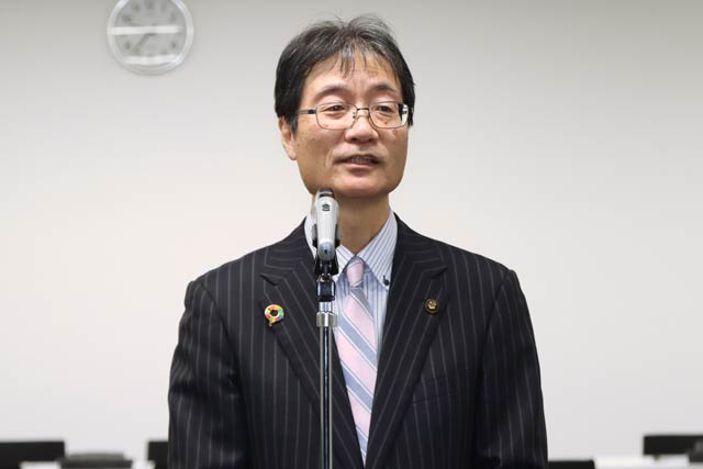 鈴木市長の式辞