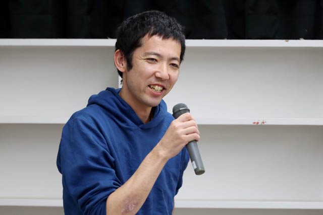 TJAR完走報告会の中村亮平さん