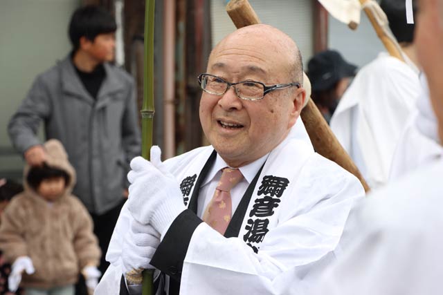 弥彦湯かけまつり