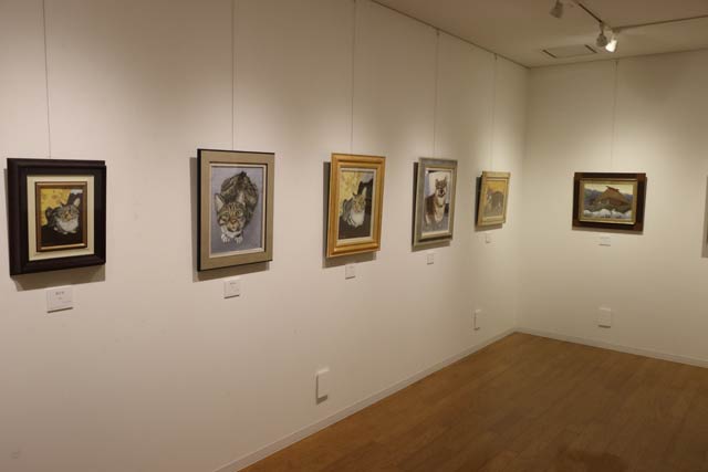 展示室2には小品を展示
