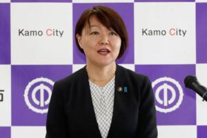 藤田加茂市長が定例記者会見で4項目を発表