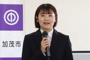 加茂市の国際交流分野の地域おこし協力隊に林芙夏さんが着任