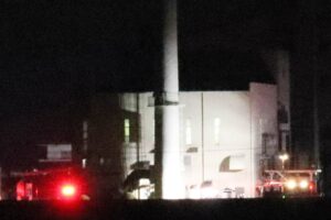 ごみ焼却場の火災はぼやで建物被害はなし