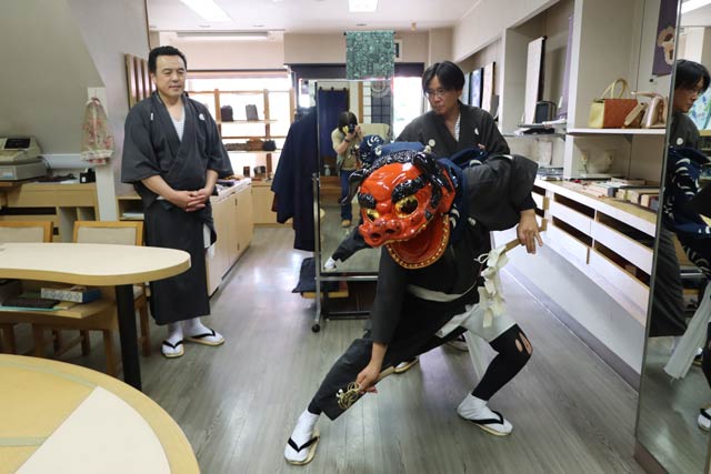 木場神楽の獅子神楽