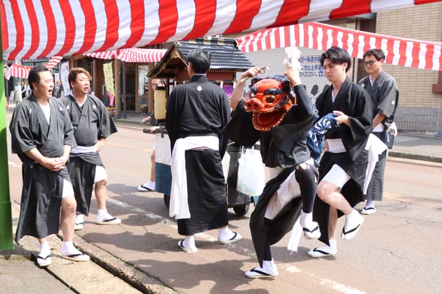 木場神楽の獅子神楽