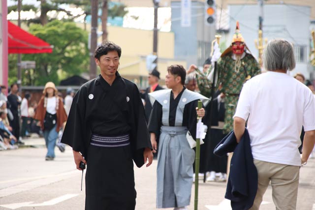 三条祭りの大名行列