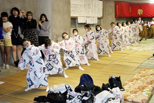 踊り子の練習