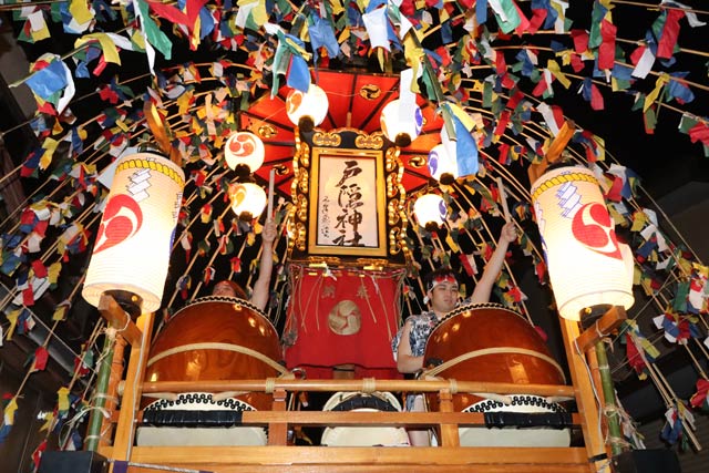 木場小路万灯組の万灯