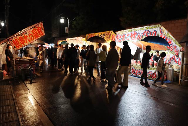 吉田天満宮大祭の宵宮