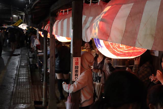吉田天満宮大祭の宵宮