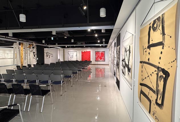 「木原光威×若林溪竹展　余白と充満」