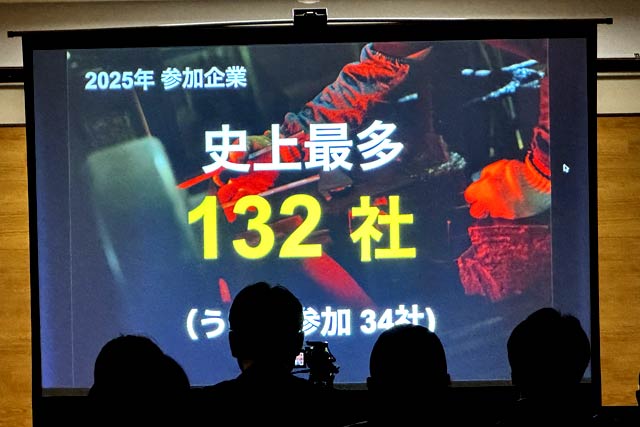 史上最多の132社参加