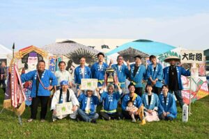 最高得点優勝の大町組景清
