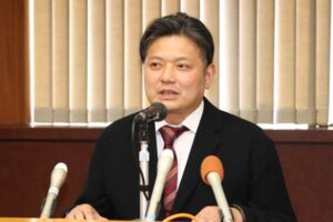 【燕市長選】新人の実業家・坂井大志氏が出馬を正式表明「自分の覚悟を見ていただきながら燕市のために全身全霊で取り組む」