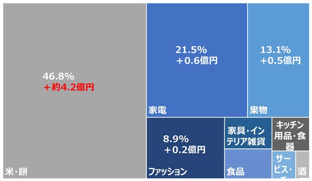 カテゴリー別実績