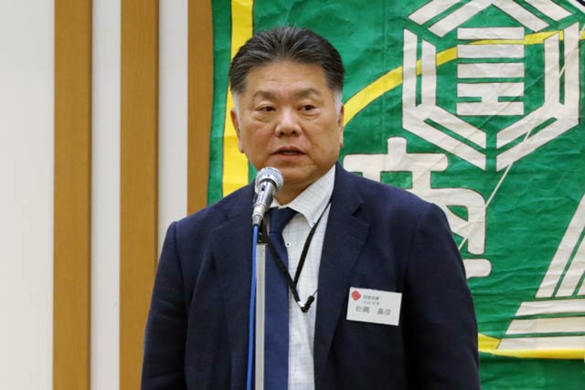 ■松縄同窓会長