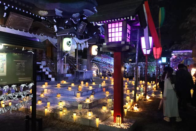 五泉八幡宮「七夕風鈴祭★天の川巡り」