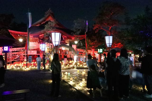 五泉八幡宮「七夕風鈴祭★天の川巡り」