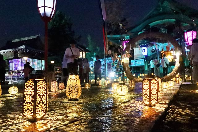 五泉八幡宮「七夕風鈴祭★天の川巡り」