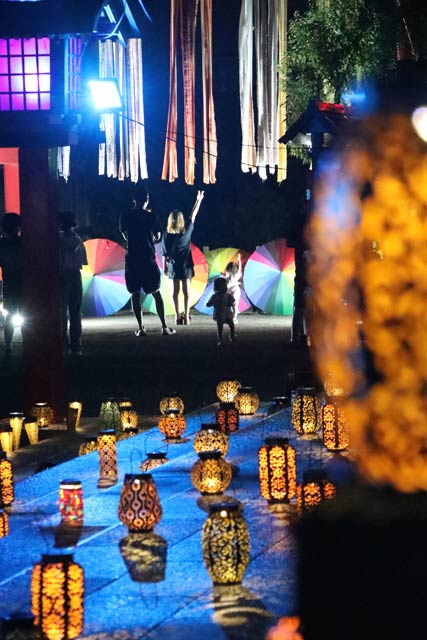 五泉八幡宮「七夕風鈴祭★天の川巡り」