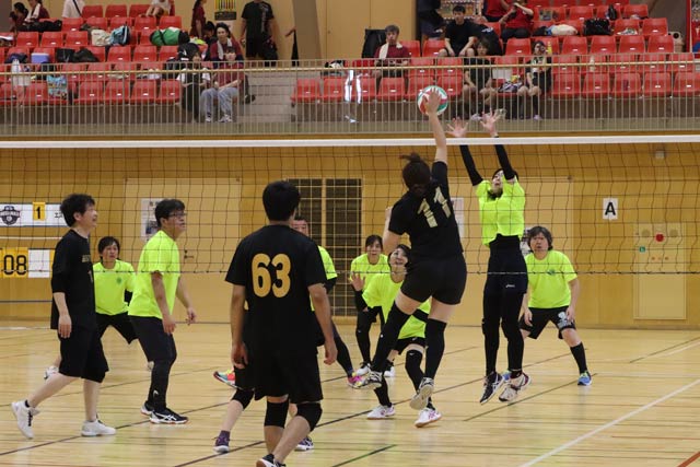 の三条市PTAバレーボール交流会