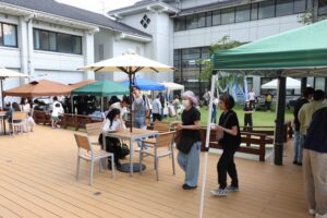 「らいわ弥彦」で「初めてのコーヒーフェス」は若者やヤングファミリーで予想以上のにぎわい