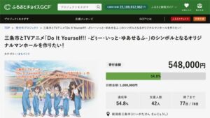 三条市とTVアニメ「Do It Yourself!! -どぅー・いっと・ゆあせるふ-」のシンボルとなるオリジナルマンホールを作りたい!|ふるさと納税のガバメントクラウドファンディングは「ふるさとチョイス」