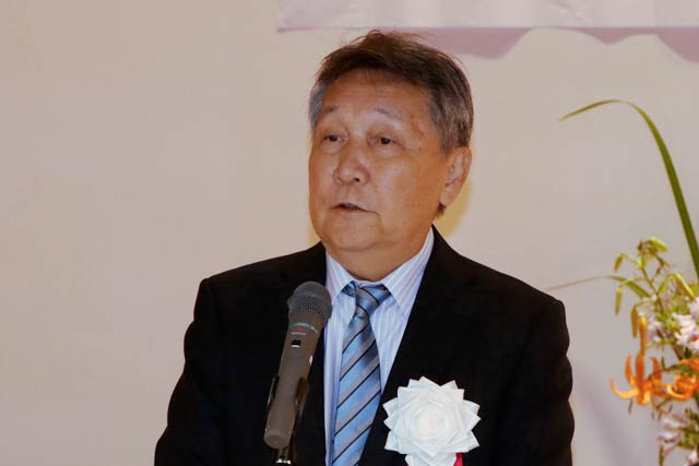 開場式で池浦理事長