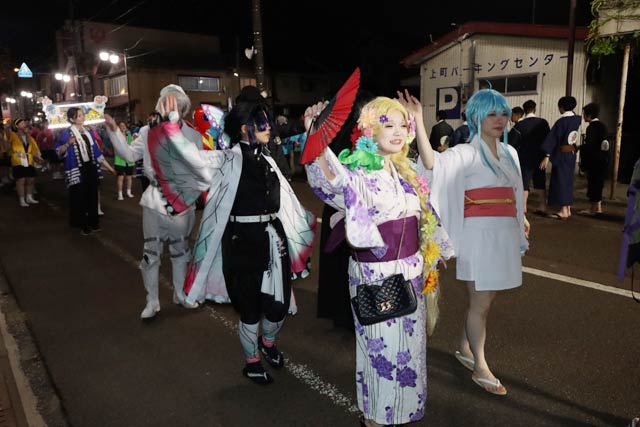 凧と凧ばやし踊り