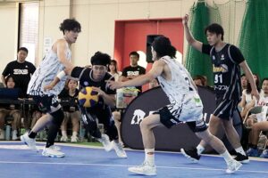 MEGURO FUTURESと対戦するSANJO BEATERS