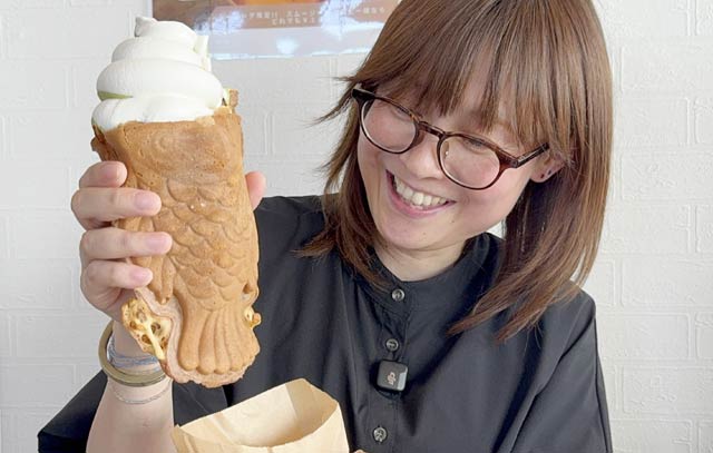 ニューヨーク発の「たい焼きソフト」も
