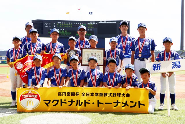 3位となった旭スポーツ少年団