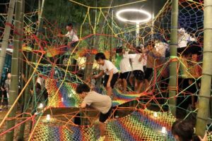 13日開幕した「たがみバンブーブー2025」