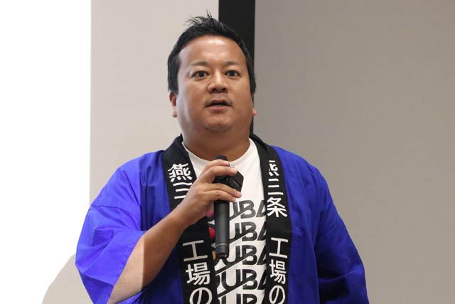第2回参加企業会議で秋元実行委員長